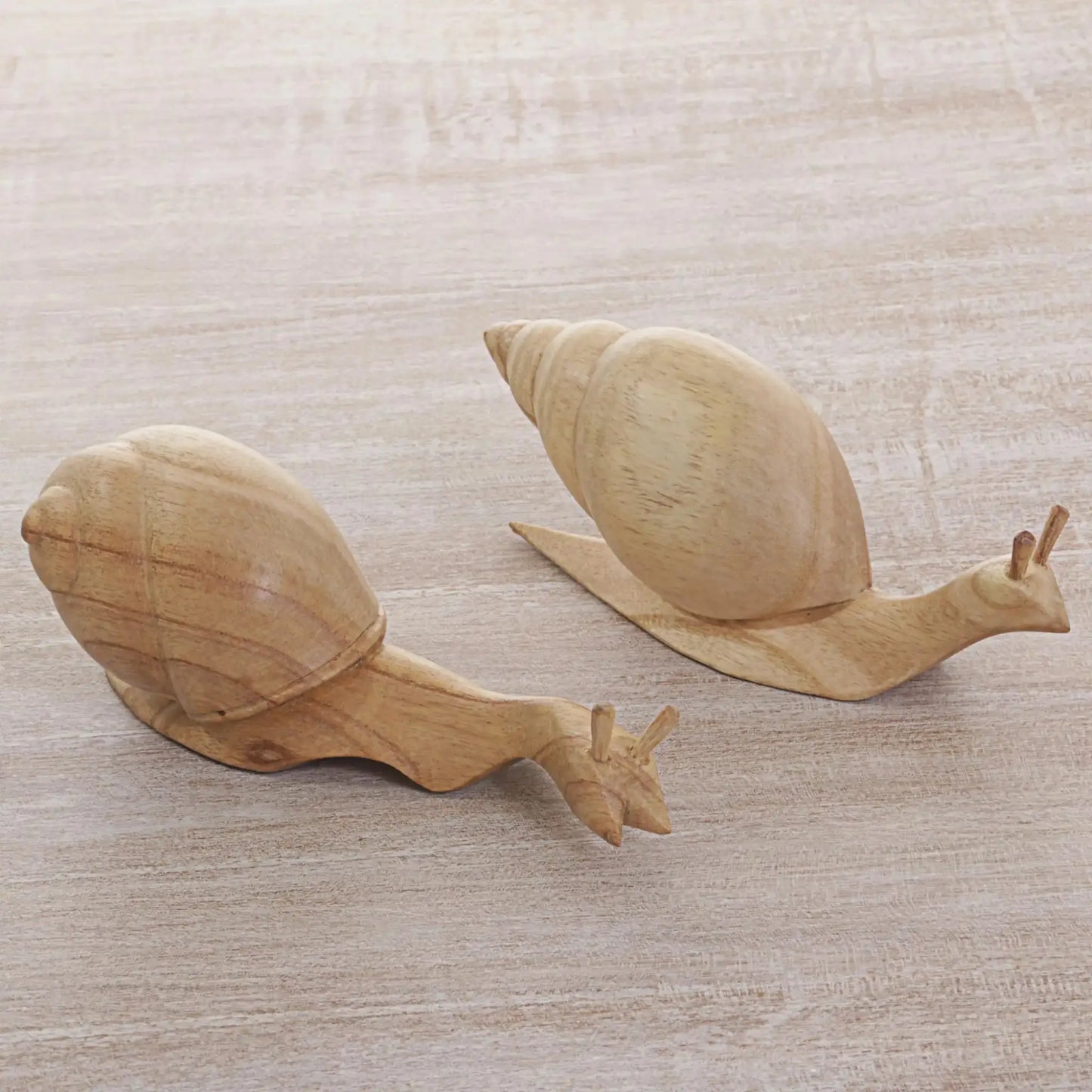 Shells Aside - jempinis wood table sculpture (pair) - Art