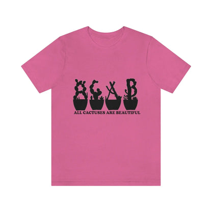 Shirts - All Cactuses Are Beautiful - Charity Pink / S -