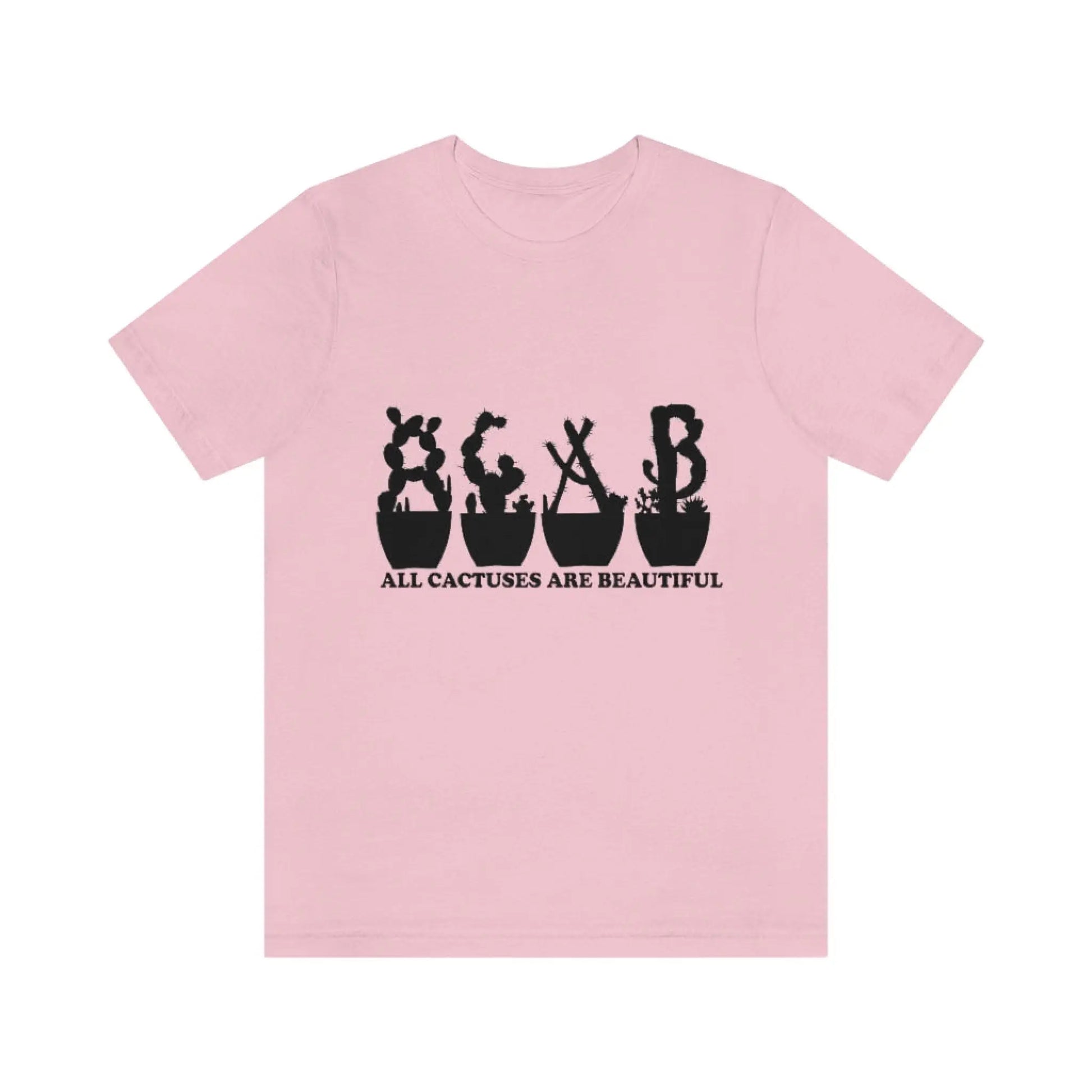 Shirts XL - All Cactuses Are Beautiful - Pink / T-Shirt