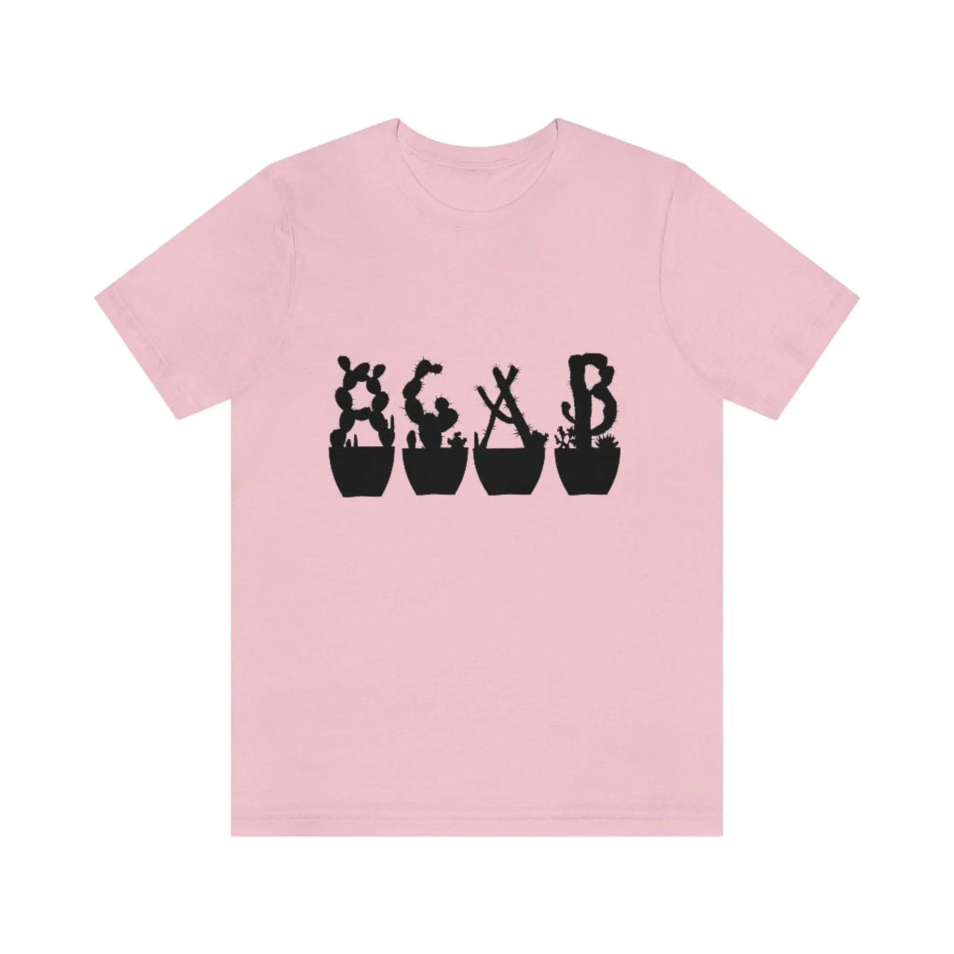 Shirts - Just Beautiful Cactuses - Pink / S - T-Shirt