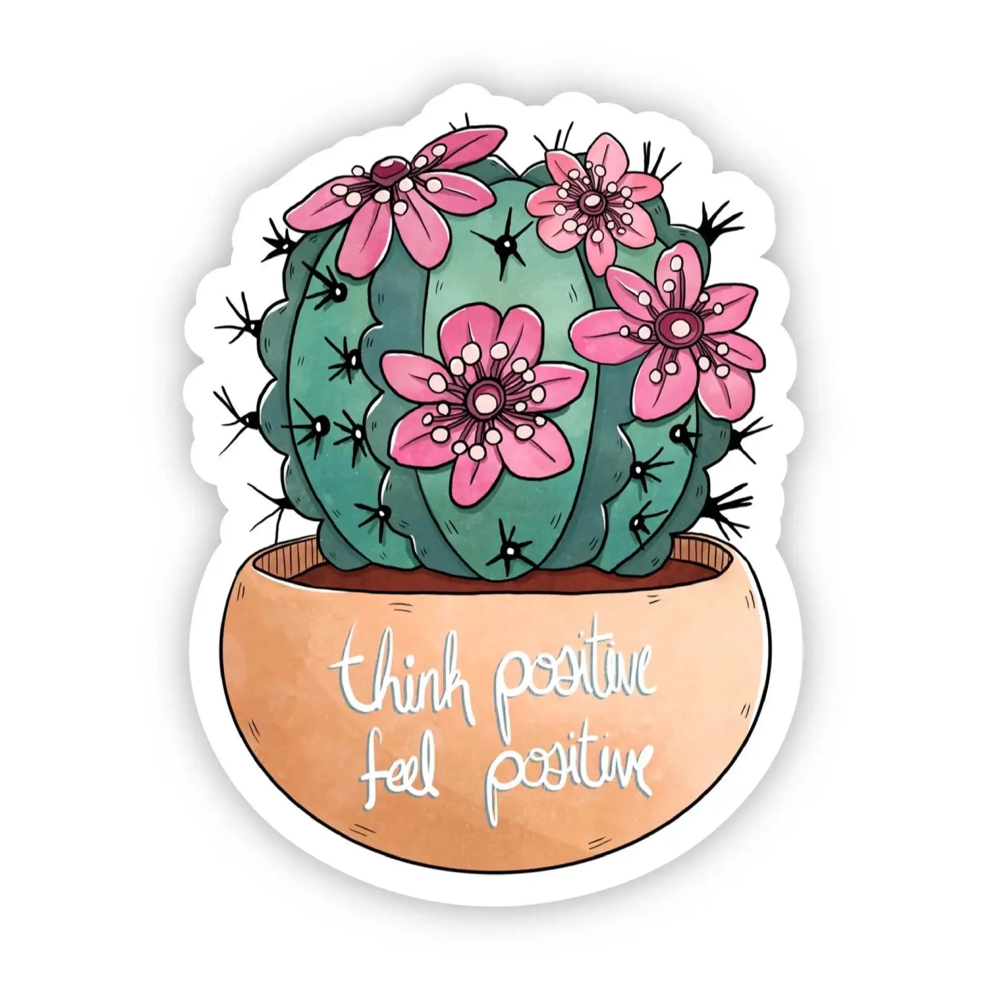 Think Positive Feel - Sticker