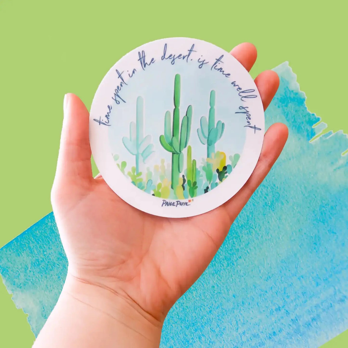 Time Spent in the Desert sticker - Sticker