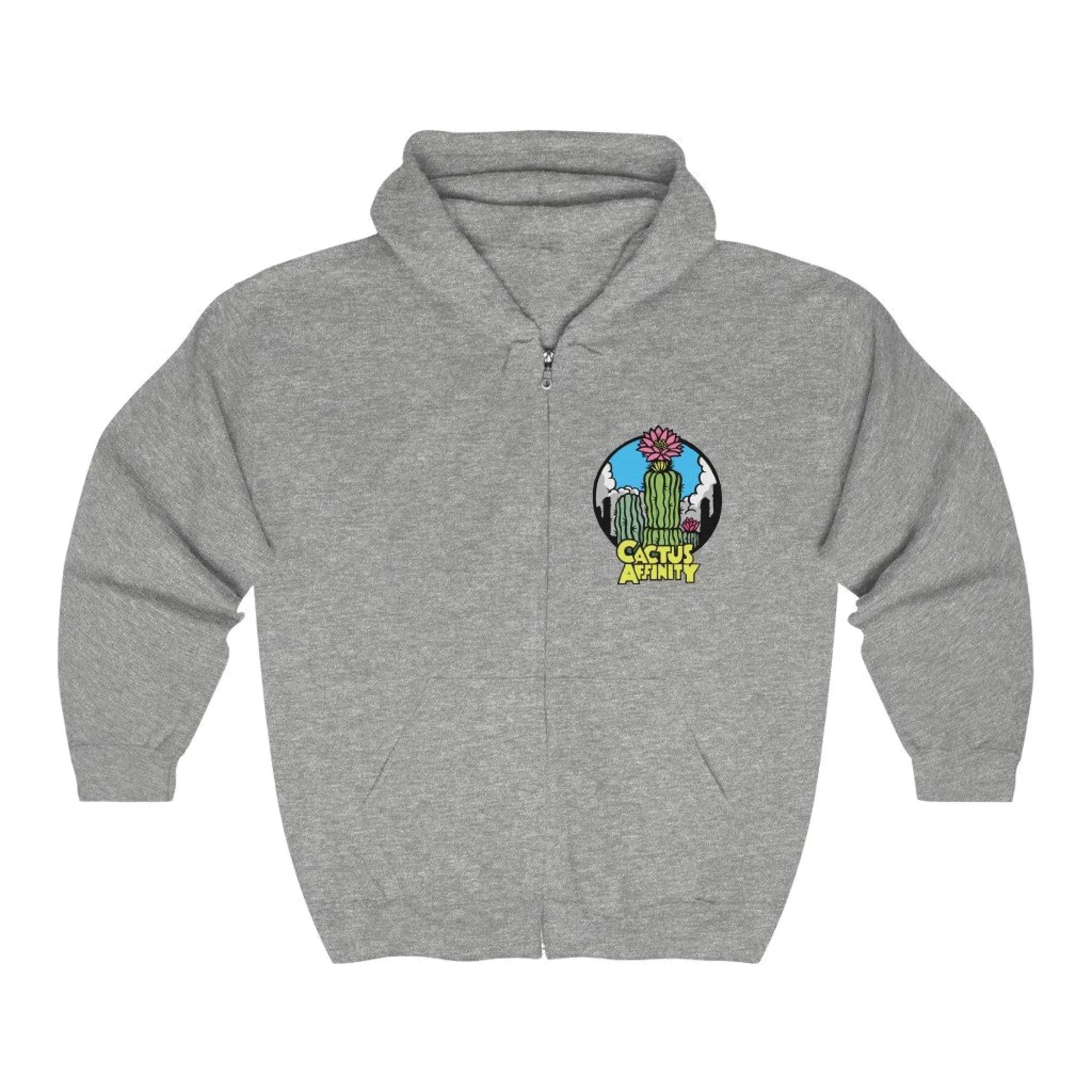 Unisex Heavy Blend™ Full Zip Hooded Sweatshirt - Logo/Chico