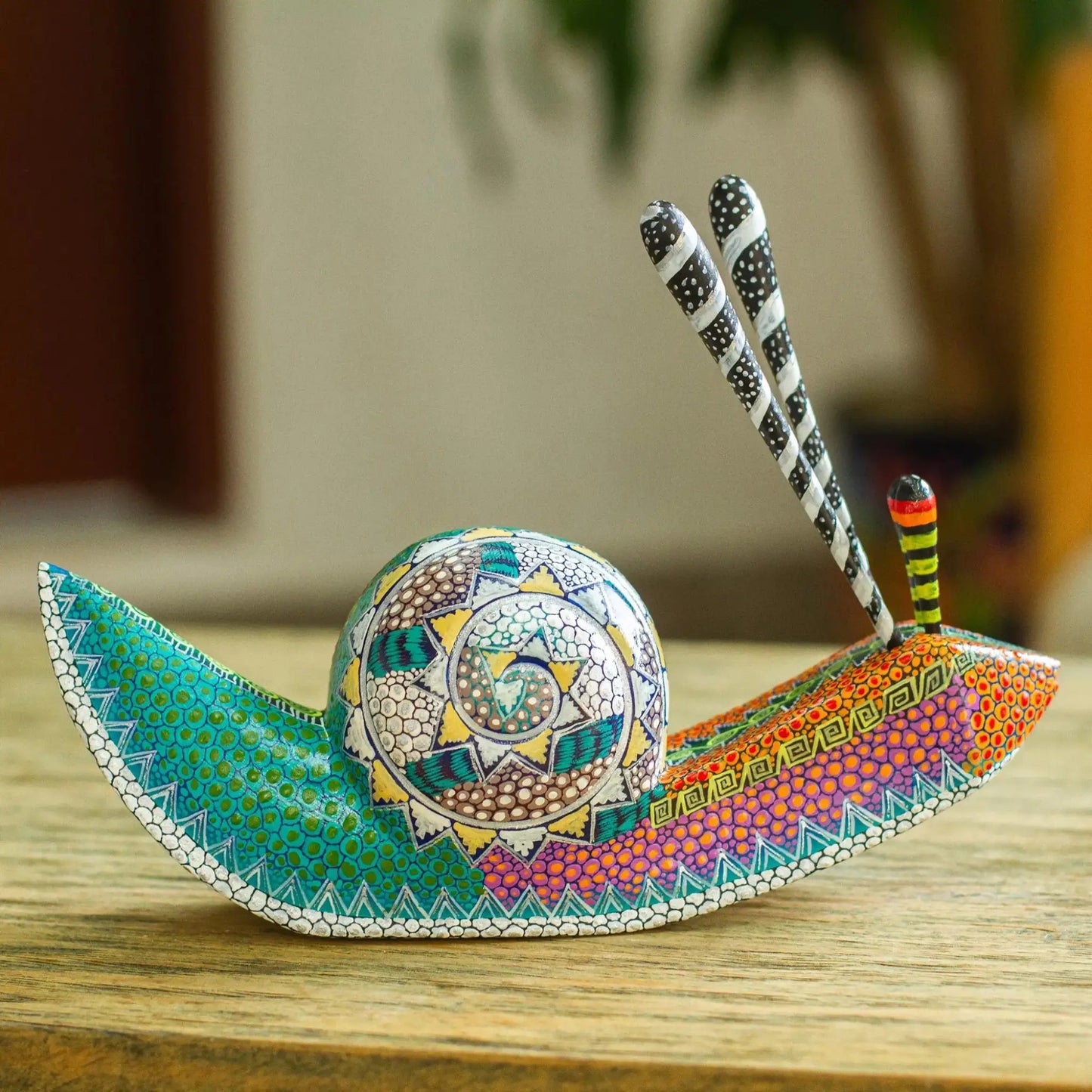 Vibrant Snail - alebrije snail - Art