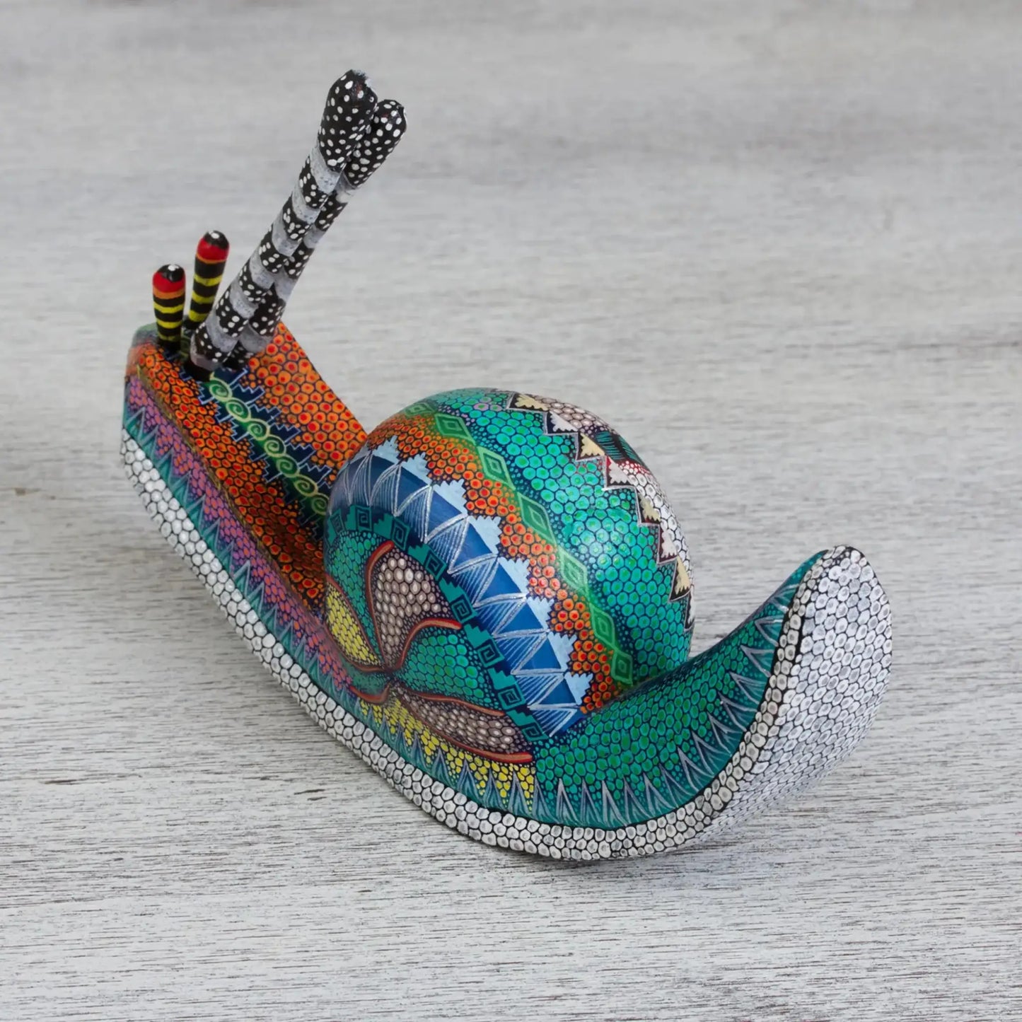 Vibrant Snail - alebrije snail - Art