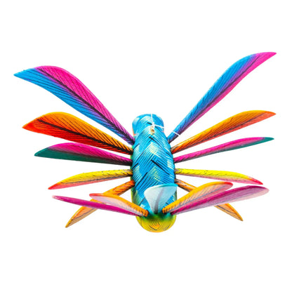 Vivid Hummingbird - Multicolored Alebrije Figurine - Art