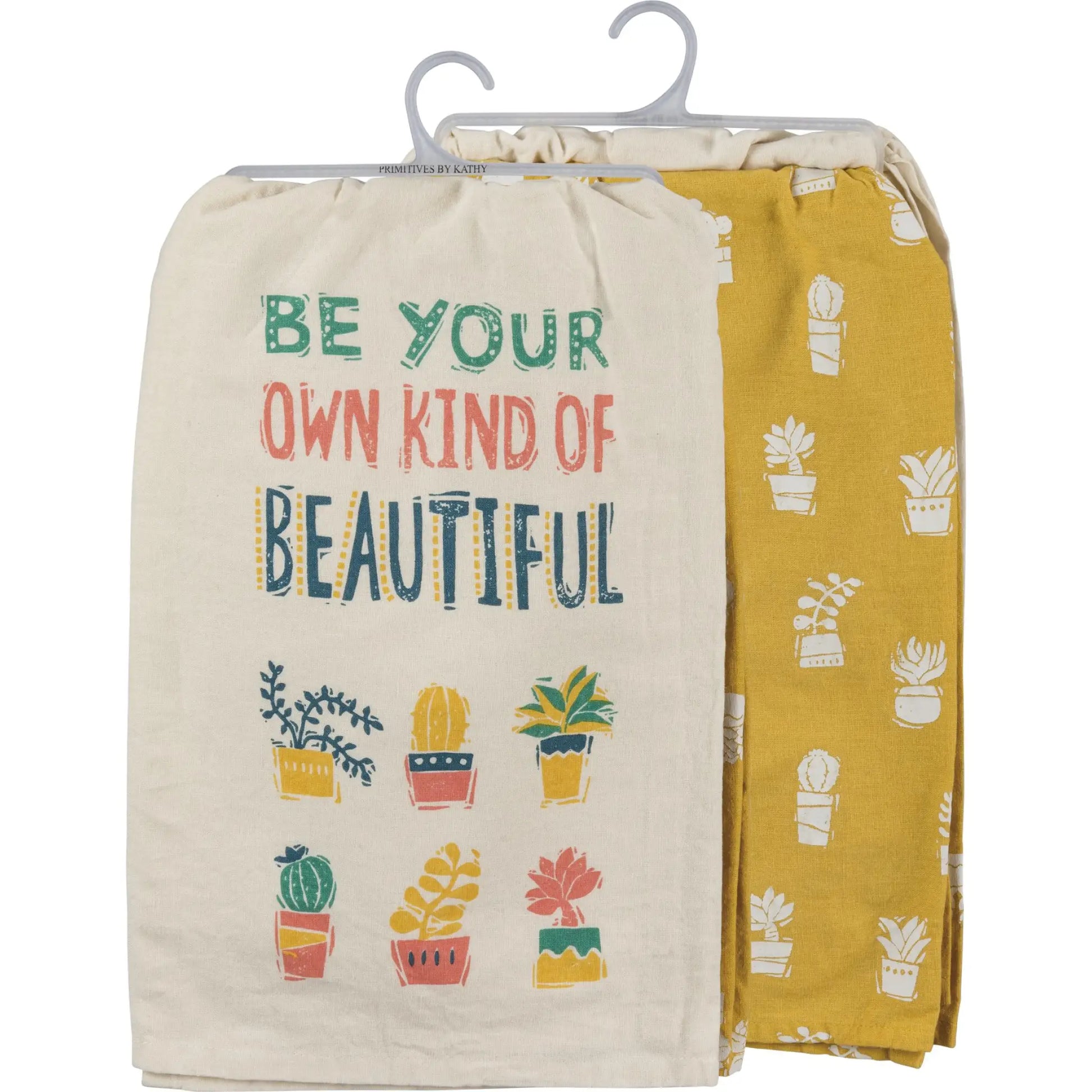 Be Your Own Kind of Beautiful dish towel set - Towel