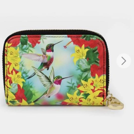 Zipper Wallets - hummingbird - Bag